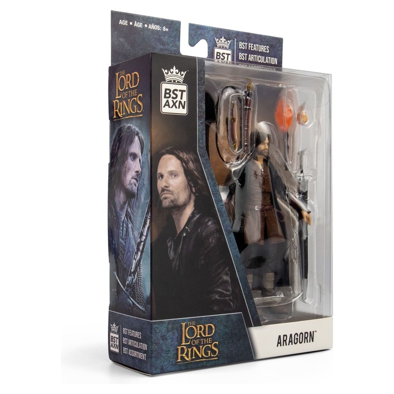 Aragorn BALOTRSTRWB1 BST AXN Features 5" Action Figure (The Lord of the Rings)