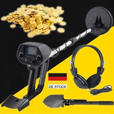 Professioneller LCD Metalldetektor Gold Metal Detector Wasserdicht Tiefensonde