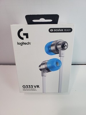 New & Sealed Logitech G333 VR Earphones for Oculus Quest 2 Free Shipping!