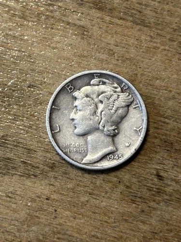 1945S(Micro S) Mercury Dime XF