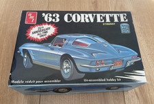 L293 AMT Model Kit A163 - 63 Corvette Stingray - 1/25