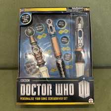 Doctor Who Personalize Your Sonic Screwdriver Set NIB