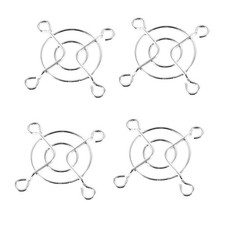 4pcs 40mm Dia Metal Wire Grill Finger Axial Fan Guard Protector for PC Computer