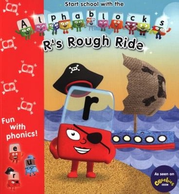R's Raues Abenteuer Taschenbuch Alphablocks