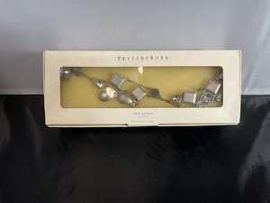 Pottery Barn Jeweled Garland Christmas Tree Clear 60” Long