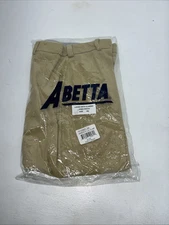 New Women’s Tan ABETTA English Breeches. 34 L  912BEL34 Knee Patch C-29