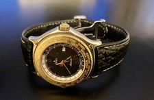 Ebel Voyager GMT 18 Karat Gold Lünette Autom...