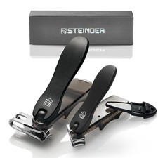 Nail Clippers, Steinder  Easy 360 Rotation Nail Clippers Set Made In K