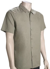 Rhythm Classic Linen SS Button Down Shirt - Seafoam - New