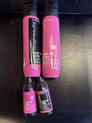 MATRIX TOTAL RESULTS KEEP ME VIVID SHAMPOO & CONDITIONER & TRAVEL SIZE DUO