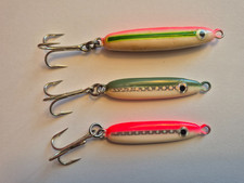Three new custom hand made  Slab spoons -One 2 ounce and two 3/4 oz.