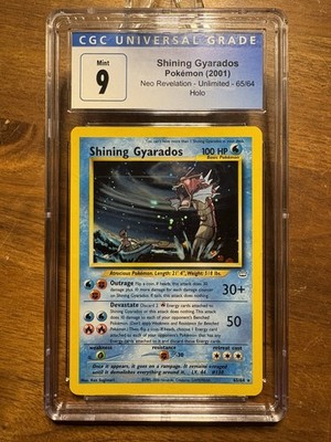 CGC 9 MINT Shining Gyarados Neo Revelation 65/64 Pokemon Card | eBay CGC 9 MINT Shining Gyarados Neo Revelation 65/64 Pokemon Card | eBay