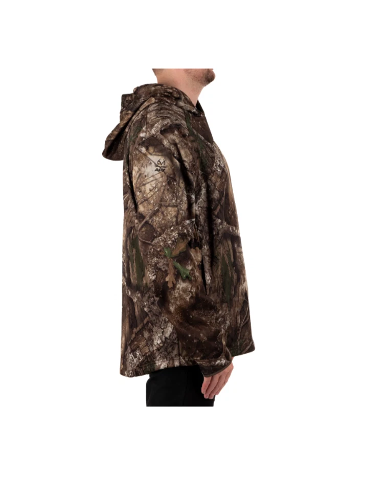 Realtree APX Men's Camouflage Hunting Performance Hoodie S,M,L,XL,2XL,3X Deer 🦌 - Image 4 of 4