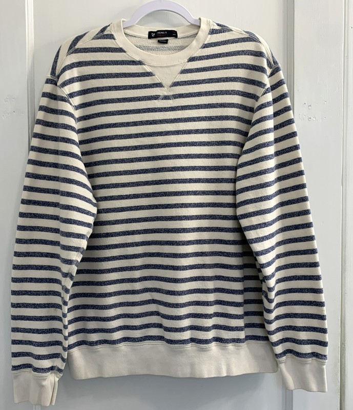 MENS CREMIEUX L/S COTTON SHIRT SIZE XL.