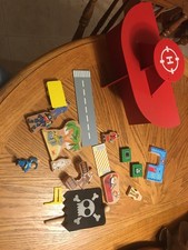 Miscellaneous Used Wooden Railway Toys Thomas and friends, imaginarium, Kidkraft
