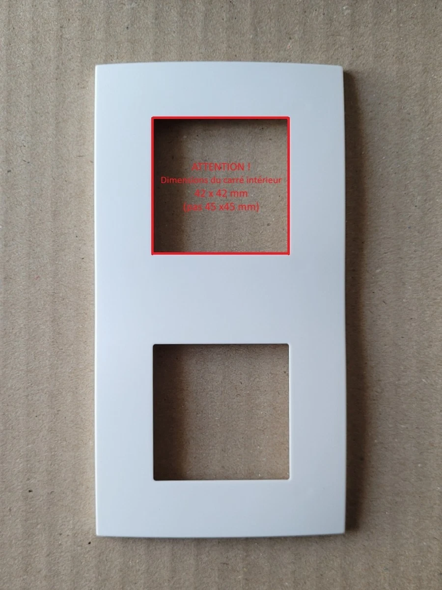 Plaque 4 postes Espace Evolution Arnould