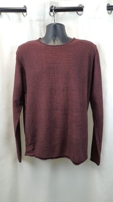 Jack & Jones Lenny Strickpullover Rundhals Port/Twisted L UVP 35£ CR063 GG 16