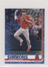 2019 Topps Mini Blue 8/10 Andrelton Simmons #255 4z8