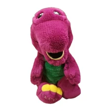 Vintage Barney Plush Stuffed Animal 90s 1992 The Lyons Group Embroidery 12-14in
