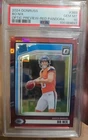 2024 Panini Donruss Rookie Bo Nix #369 Optic Preview Red Pandora Prizm PSA 10