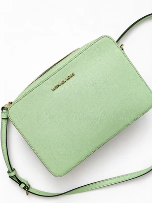 Original Michael Kors Crossbody Tasche Mint Grün Damen Umhängetasche - Bild 1 von 4