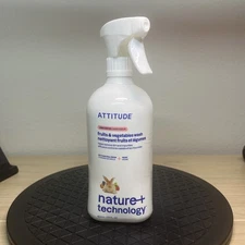 Nature + Technology™, Fruit & Vegetables Wash, Unscented, 27.1 fl oz (800 ml)