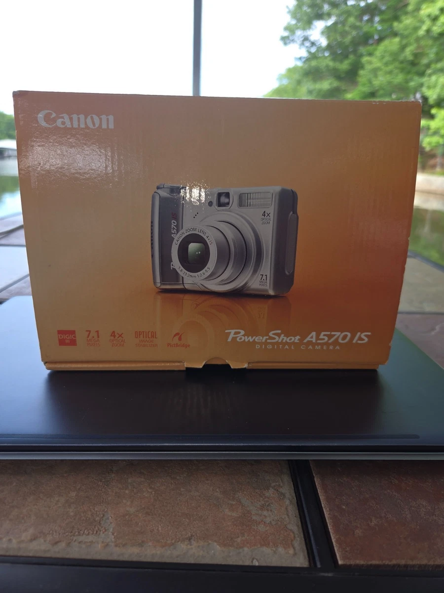 Canon PowerShot A570 IS Digital Cameras for Sale | Shop New & Used