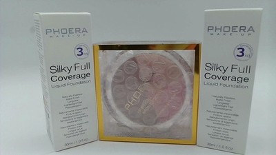 Phoera Soft Matte Foundation Makeup Full Coverage Liquid Long Wear Base Beige