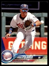 2018 Topps Jorge Polanco Minnesota Twins #107