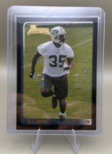 Topps 2003 Bowman B.J. Askew Rookie #127 New York Jets NFL Football Card. rookie card picture