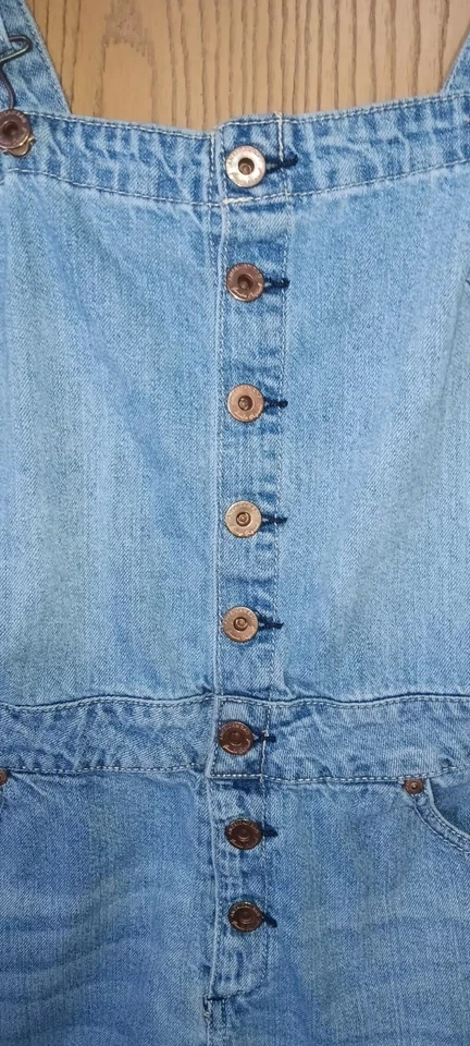 Pantalones cortos vaqueros American Rag Denim Y2K botones para mujer talla 3 botones al frente Foto 4 de 4