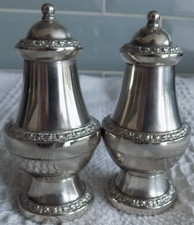 Lanthe Vintage Silver Plated Salt and Pepper Pots