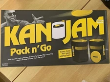 KAN-JAM Pack n' Go Travel Flying Disc Game Set w/ All-Weather Folding Goals