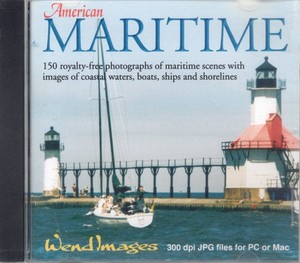 Maritime Stock Photo CD - 150 Hi-Res Images of Oceans, Beaches, and Lighthouses