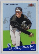 2002 Fleer Tradition Update Glossy #U241 Todd Ritchie #'d 144/200