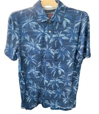 Chaps Performance Blue Hawaiian SOFT Polo Short Sleeve Golf Shirt NWT Mens- S