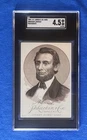 1885 H603 Presidents J.D. Larkin & Co President Abraham Lincoln SGC 4.5 RARE