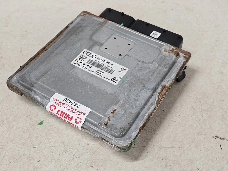 Audi Q7 2011 ECU ECM módulo de control del motor 3,0 V6 supercargador 410 910 551 A Foto 3 de 4