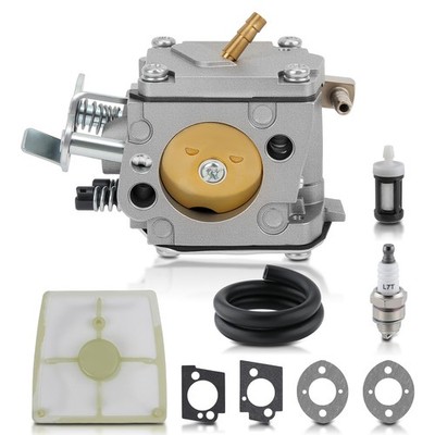 Carburetor For STIHL 041 041 Farm Boss Gas Carb Chainsaw Air Fuel Filter & Line