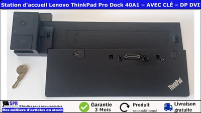 Station d'accueil Lenovo ThinkPad Pro Dock 40A1 – Pour pc portables - Photo 1/4