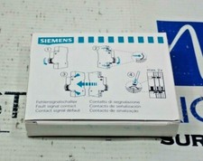 NEW 5ST3020 Siemens Fault Signal Contact 1no+1nc