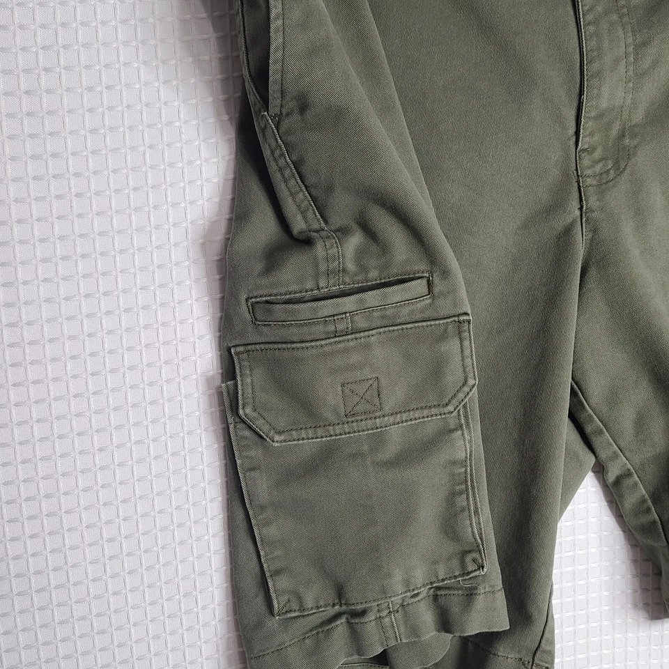 Pantalones Cortos Dickies Para Mujer Talla Grande 20W Verde Carga Denim Trabajo Pesado Aire Libre Foto 4 de 4