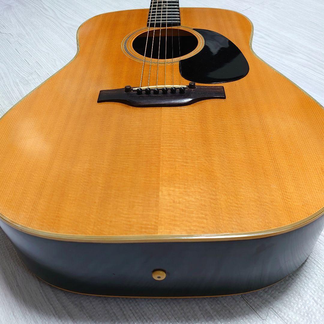Folk Electric Acoustic Guitar Yamaki Deluxe No.118 Natural Folk Electric Acoustic Guitar Yamaki Deluxe No.118 Natural