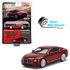 Mini Gt 1:64 Bentley Continental Gt Speed 2022 Candy Red #420