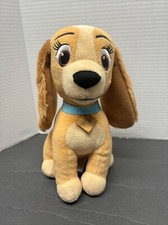 Lady And The Tramp Plush Authentic Disney Lady Dog 10  Stuffed Animal Classic
