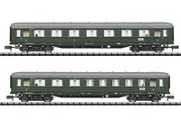 "Spur N Trix 18287 Schnellzugwagen-Set 2 \"D 96\" Neu Ovp"