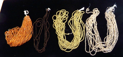 SIZE 11/0 LOT CRAFT SEED BEADS 82 g 2.9 OZ LB4 bz8cr