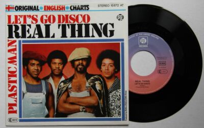 Real Thing Let's Go Disco German 1978 Single Unique PS