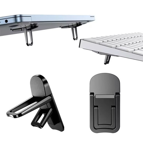 Selbst klebend Faltbare Halterung Laptop Riser Stand Für Macbook - Afbeelding 8 van 12