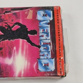 Overlord (Nintendo NES, 1993) New SEALED Partial Tear At Top Space Strategy Game
